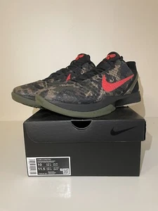 Size 10 - Nike Zoom Kobe 6 Protro 2024 Italian Camo - FQ3546-001 - Picture 1 of 6