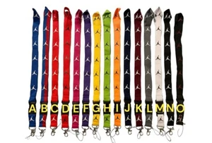 JORDAN Nike Lanyard Detachable Keychain Phone Camera Strap Badge ID Holder Key - Picture 1 of 17