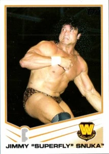 Tarjeta de lucha libre Topps WWE 2013 #96 Superfly Jimmy Snuka - Imagen 1 de 2
