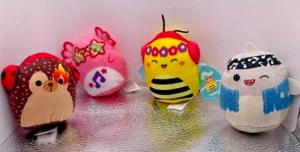 McDonald’s Squishmallows Hans Archie Sunny Gordon Mini Plush Lot Of 4 - Imagen 1 de 7
