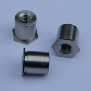 25 Stk. Gewindebuchse  M5 x 8mm  Edelstahl offen Gewindehülse  Einpressbuchse - Bild 1 von 1