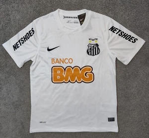 Santos 2012/13 Home Neymar Jr #11 Retro Soccer Football Jersey Men’s Size L - Picture 1 of 13