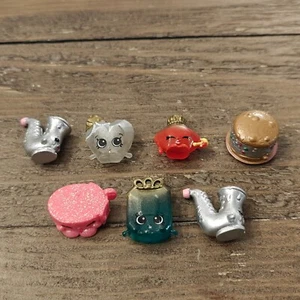 Shopkins Lote Mixto Paquete De 7 Shopkins Piedra Joya Rara Plata Oro Gema Rubí - Imagen 1 de 10