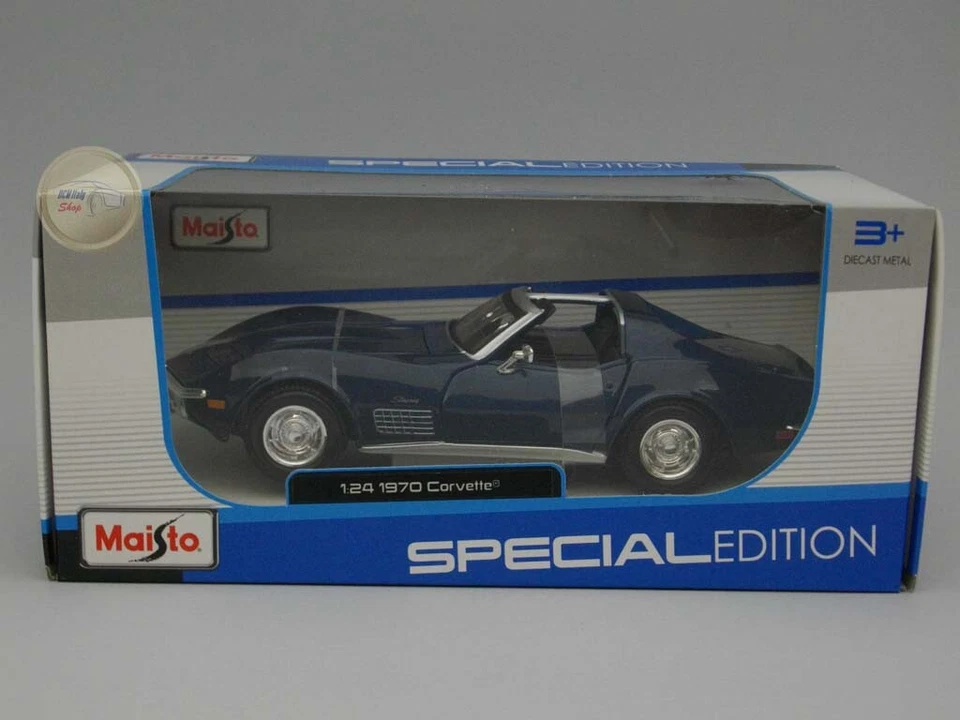 Chevrolet Corvette (1970) - Maisto 1 24 - MA31302BL
