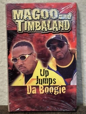 1997 VTG Magoo & Timbaland "Up Jumps Da Boogie" Cassette Tape Single SEALED NOS - Image 1 of 4