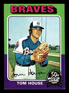 2024 Topps Heritage Tom House 1975 50 aniversario recompra bravos #525 - Imagen 1 de 2