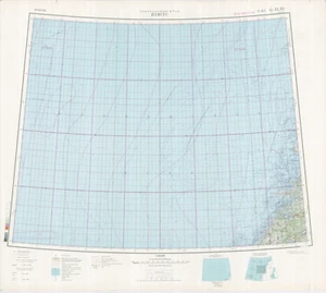 Russian Soviet Military Topographic Maps - NAMSOS (Norway) 1:1Mio, ed.1983, PVO - Picture 1 of 3