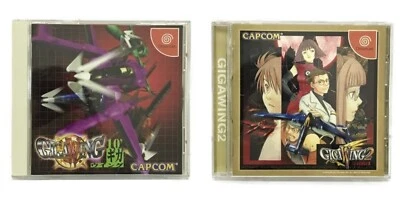 Sega Dreamcast GIGAWING 1 & 2 Set CAPCOM - Image 1 of 4
