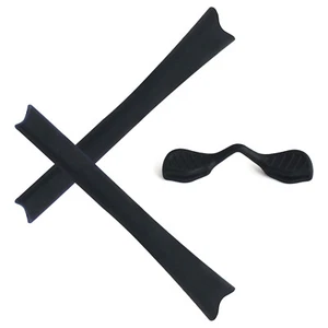 Hawkry Kits Replacement Earsocks & Nose Pieces For-Oakley Radar Path -Black - Picture 1 of 4