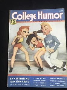 College humor magazine July 1937 - Picture 1 of 2
