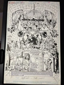 Comic Book Art Forgotten Realms DUNGEONS AND DRAGONS Storyboard Vintage DC MT - Picture 1 of 10