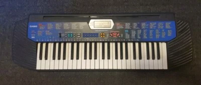 Tastiera Casio CTK-411 100 ritmi 100 canzoni 100 toni banca con manuale - Immagine 1 di 4