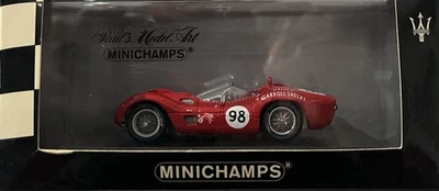 Minichamps 1/43 400601298 Maserati Birdcage Tipo 61 #98 Riverside 1960 Shelby - Photo 1/4
