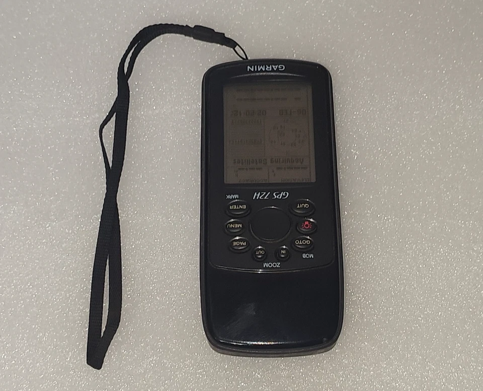 GARMIN GPS 72H NAVIGATOR HANDHELD RECEIVER MARINE FISHING HUNTING WATERPROOF - Image 1 of 4