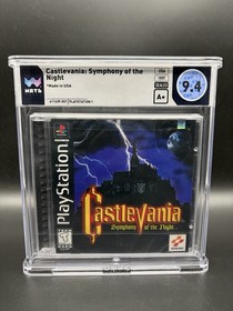Graded WATA 9.4 A+ PSA - Brand New Sealed Castlevania: Symphony of the Night PS1