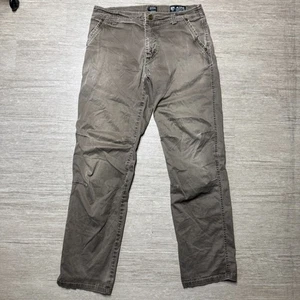 Kuhl Slackr Pants Mens 33x33 Vintage Patina Brown Hiking Outdoor Lightweight - Picture 1 of 8
