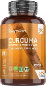 Curcuma Capsule Vegane, 365 (1 Anno 365 unità (Confezione da 1) - Foto 1 di 8