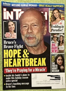 In Touch 2024 magazine Bruce Willis GABRIEL MACHT Gisele Bundchen BRAD PITT - Picture 1 of 3