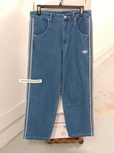 PANTALONE ADIDAS ADICOLOR DENIM FIREBIRD JC6234 BLU UOMO TAGLIA 32 - Foto 1 di 10