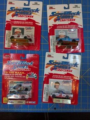 Mike Bliss #6 Super Truck Series Racing Champions 1995 Diecast 1:64 Lote de 4 Foto 1 de 4