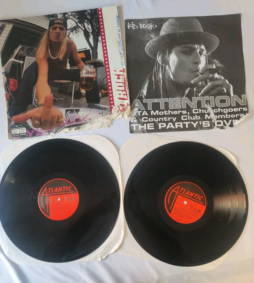 Kid Rock Devil without a cause Atlantic Records 1999 LP Vinyl LR - Image 1 of 2