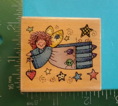 Sello de goma Hero Arts QUILTERS ANGEL E1155 Foto 1 de 2