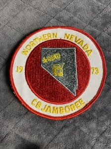 Vintage Northern Nevada Reno CB Jamboree 1973 Embroidered Patch - Picture 1 of 2