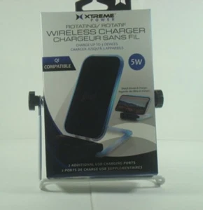 XTREME Power Rotating Wireless Charger, QI Compatible, Input 5v Output 5w - Picture 1 of 1