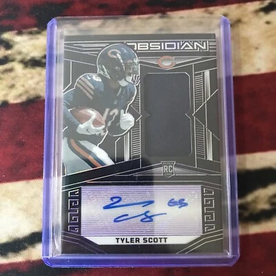 2023 Panini Obsidian Tyler Scott Purple Electric Etch Obsidian RPA /75 - Image 1 of 2
