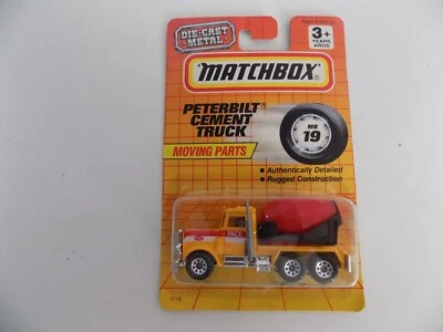 Matchbox Peterbilt Cement Truck New Color #MB19 New on Card - Image 1 of 2