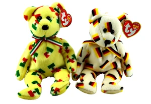 Ty Beanie Babies International Bears - Pinata (Mexico) - Deutschland (Germany) - Picture 1 of 4