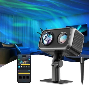 Govee Outdoor Projector, Laser and Aurora Light Projector, Three-Color Motion La - Picture 1 of 11