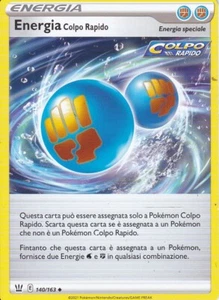 CARTA POKEMON - ENERGIA COLPO RAPIDO - 140/163 - NON COMUNE - IN ITALIANO - Foto 1 di 1