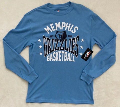 NWT NBA Memphis Grizzlies Basketball Blue Sweatshirt - Unisex Medium Cover