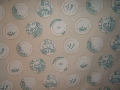 GP & J Baker, Porcelain, Decorative Plates, BTY, Color Aqua - Image 1 of 4