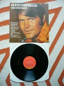 Glen Campbell Greatest Hits Vinyl UK Capitol 1971 LP Wichita Lineman EXC++ / NM - Picture 1 of 8