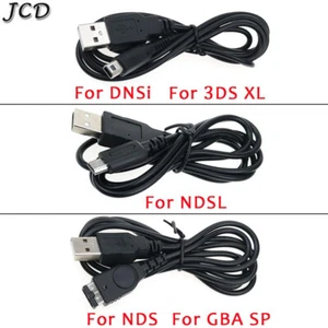 JCD USB Data Charger Charging Power Cable Cord for DS Lite DSL NDSL For NDSi 3D - Picture 1 of 14