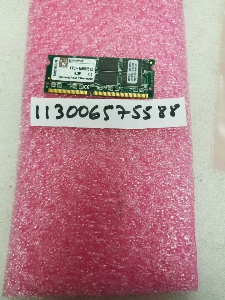 512MB SDR SDRAM SYNCH SD PC PC133 133 144PIN NON-ECC INTEL NOTEBOOK 16CHIPS  - Image 1 of 1