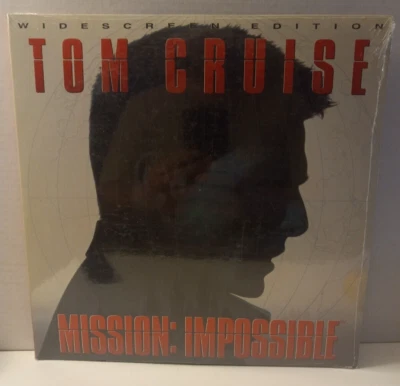 Mission Impossible Laserdisc 1996 Tom Cruise Ving Rhames New Sealed Widescreen - Image 1 of 3