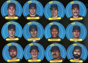 RARO SET SQUADRA 12 CARTE MINNESOTA TWINS 1988 MASTER BREAD - Foto 1 di 3