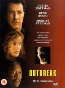Outbreak DVD (1998) Dustin Hoffman, Petersen (DIR) cert 15 Fast and FREE P & P