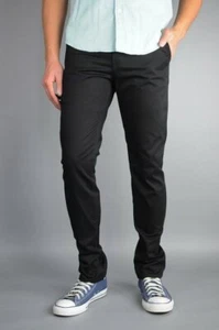 Neo Blue Black Chino Pants - Picture 1 of 3