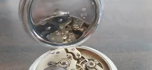 Antike Taschenuhr IWC Silber 800, ca.1903, kal. 52 - Bild 1 von 11