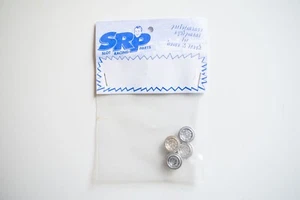 New NOS Pack of 4 Rear Wheels – Airfix/MRRC Porsche 906 Carrera 6 1:32 Slot Car - Picture 1 of 3