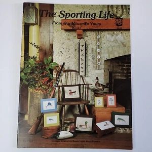 Green Apple The Sporting Life Cross Stitch Pattern Chart Mallard Duck Fish - Picture 1 of 8