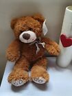 Cute Teddy Bear Soft Plush Toy Cuddling Approx 13" Tall New 