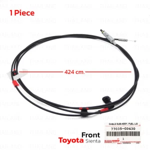 Fits Toyota Sienta MPV 5 Dr 2016 - 22 Fuel Lock Control Gas Door Release Cable - Afbeelding 1 van 9