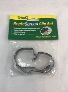 NEW Tetra Reptoscreen Clip Set -Holds Screen Cover Securely to Aquarium Frame - Picture 1 of 5