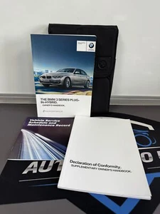 BMW 3 SERIES PLUG IN HYBRID OWNERS PACK / HANDBOOK / MANUAL 2016~2019 (2017)!! - Picture 1 of 7