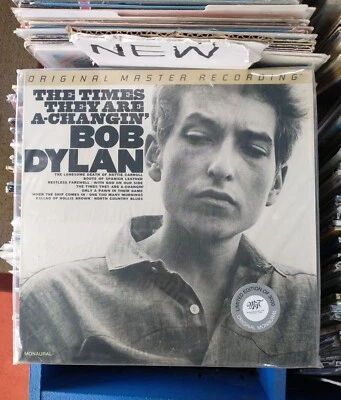 BOB DYLAN VINYL The Times They Are A-Changin' LP SEALED MOFI Mono 2LP 45RPM - Image 1 of 4